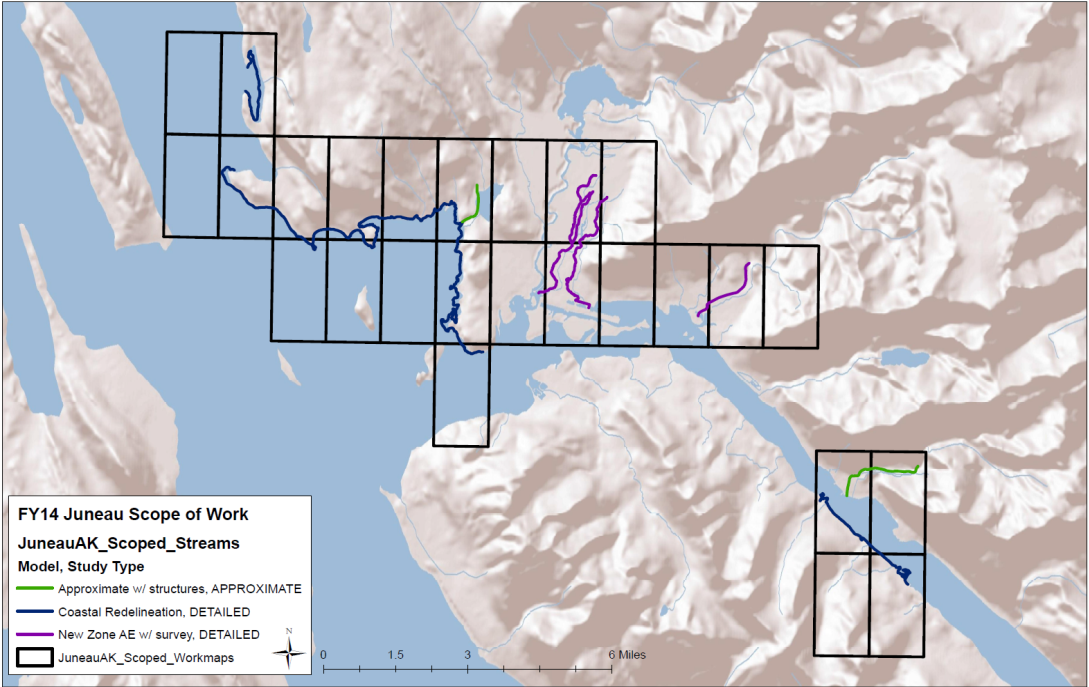 Juneau Study Scope Map