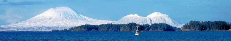 Sitka skyline with Mt. Edgecomb