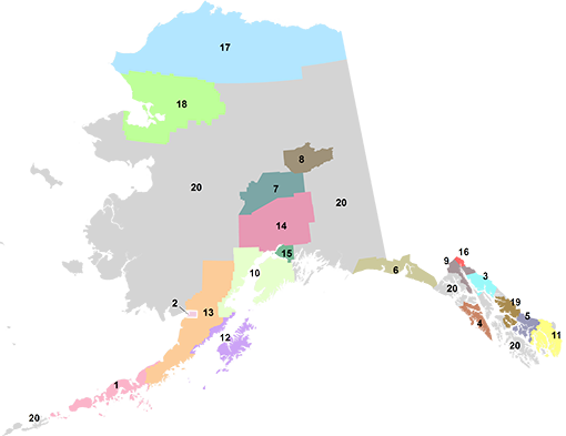 Boroughs Color Map