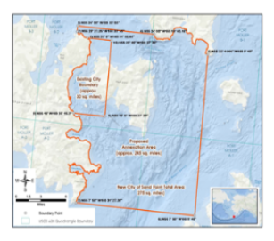 Sand Point Annexation Petition Map - small