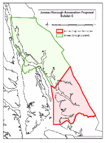 Juneau map