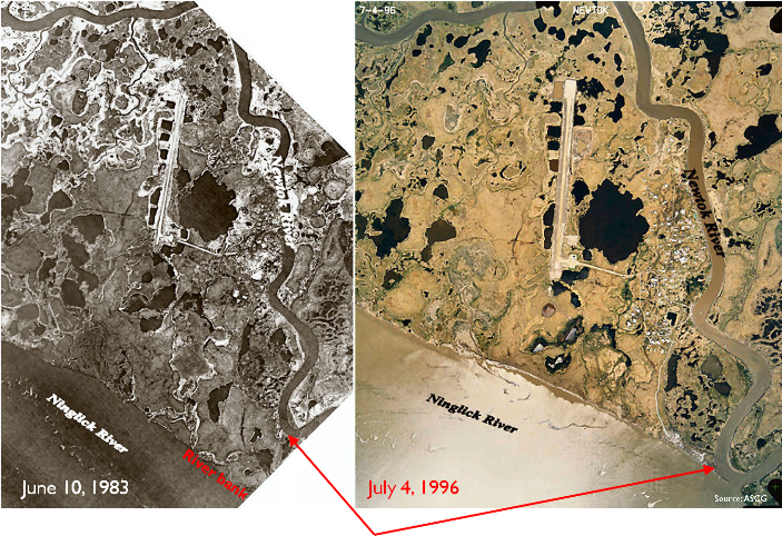 Newtok Land Loss