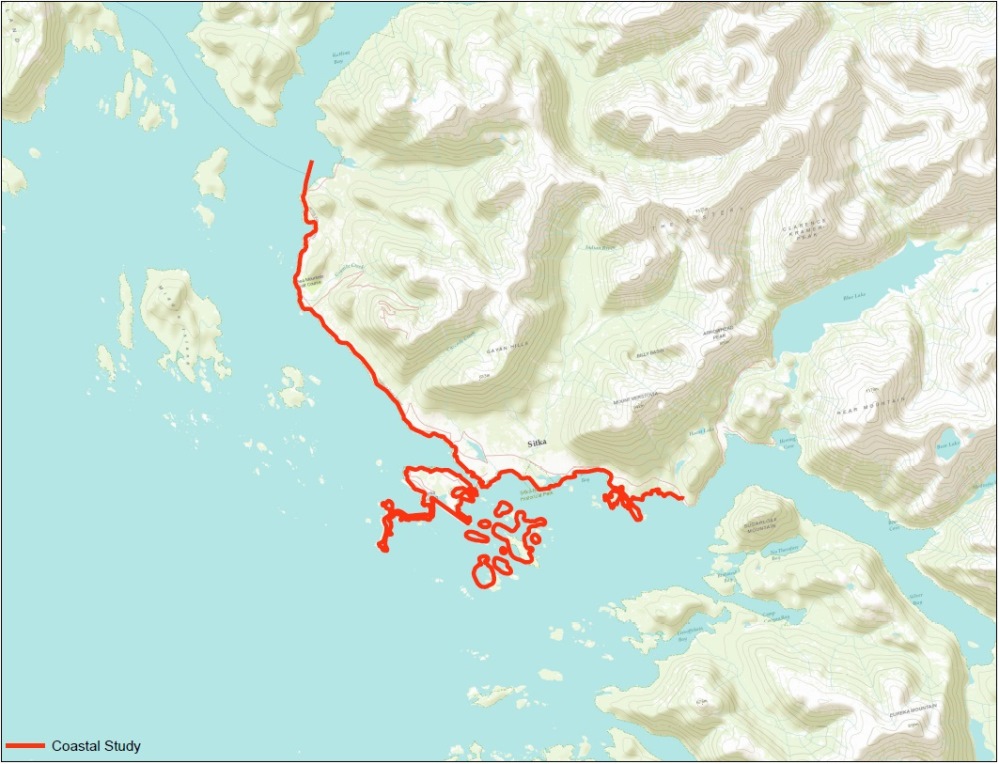 Sitka Study Scope Map