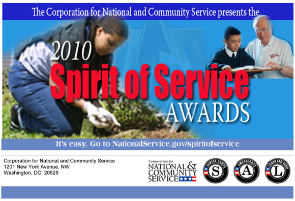 Spirit Service Awards